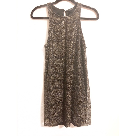 Black / Gold Dress - Picture 1 of 2